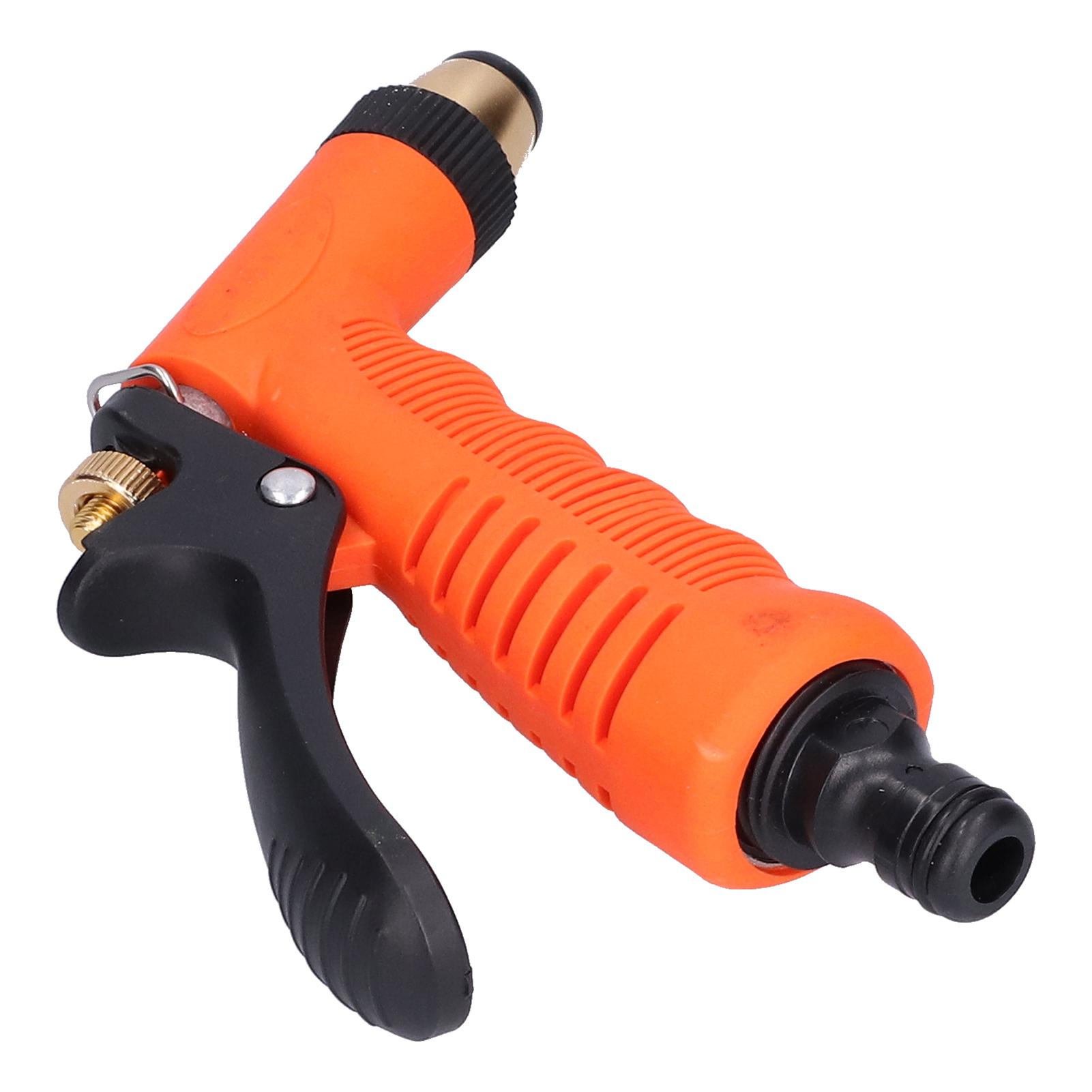 High Pressure Water Gun Handheld Garden Watering Car Cleaning Multifunctional Sprinkler Tool Copper/ABS