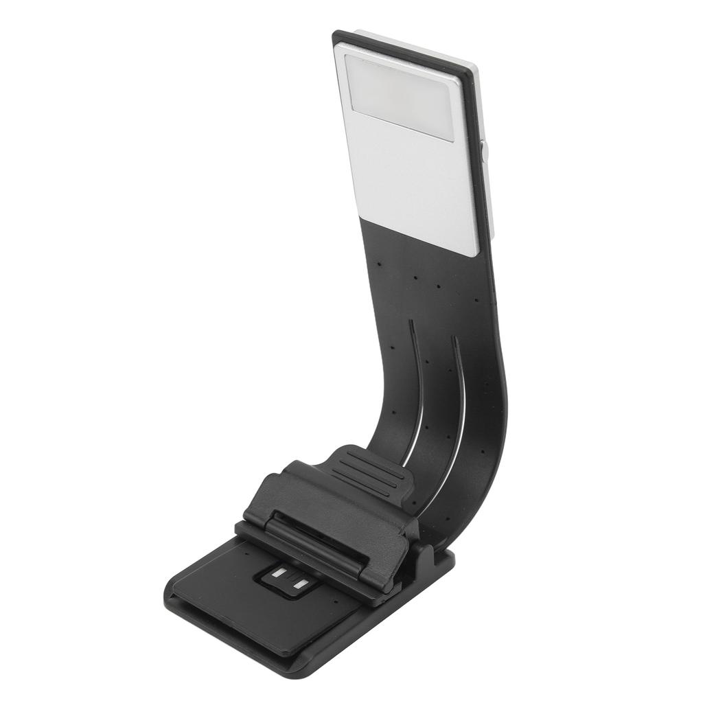 Clip Book Read Light 3 Color Temperature USB Cable Stepless Dimming Reading Lamp for Bedroom