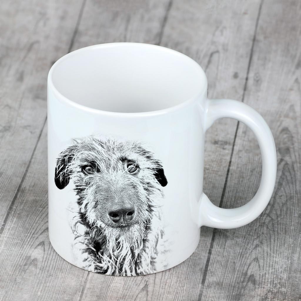 Scottish Deerhound - Cup with a Dog, Cup with a Photo, Personalized Gift from the Art-Dog Brand