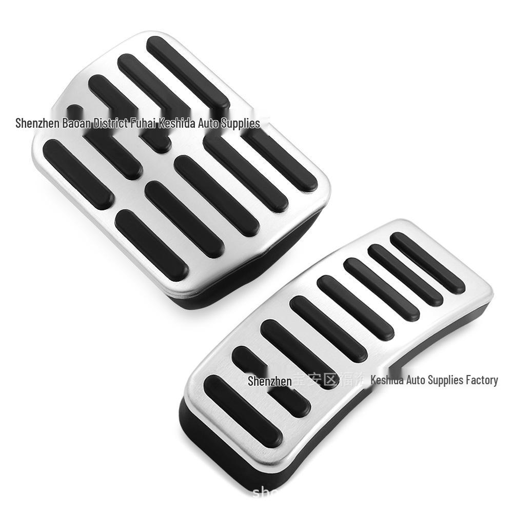Compatible Metal Accelerator and Brake Pedals for Volkswagen Jetta, Polo, Sagitar, Bora, Golf 4
