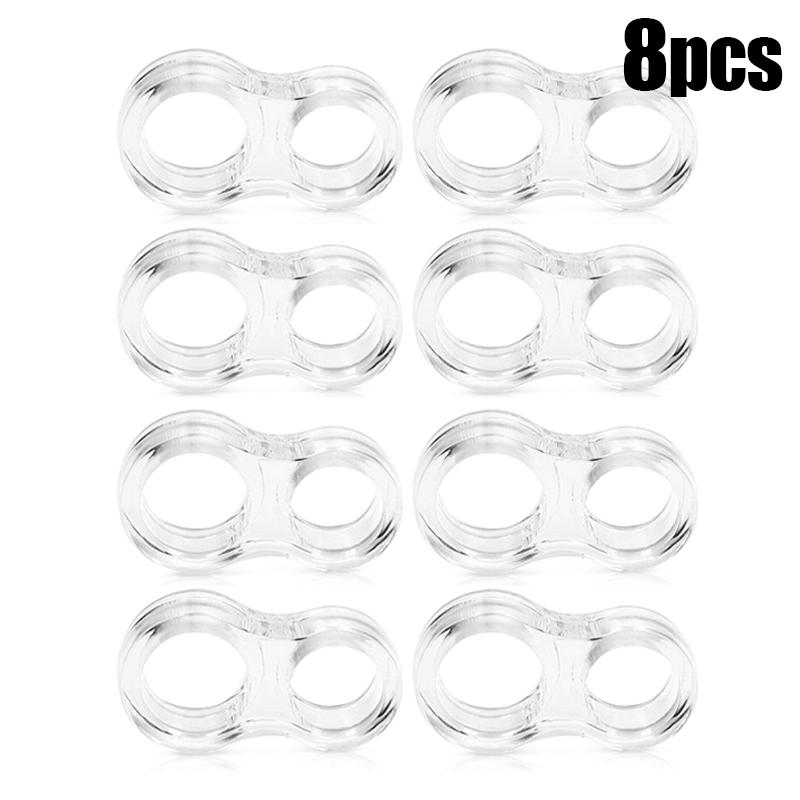 8/4Pcs Door Handle Buffer Transparent Pvc Silicone Door Stopper Wall Protector Baby Safety Counter-Collision Shock Absorber Pads