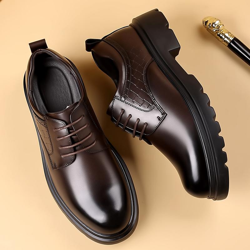 Unisex Leather Shoes Dress Shoes Smart Casual Walking Office Commuting and Travel Everyday Formal Style Daily Footwear Sizes 38-44
