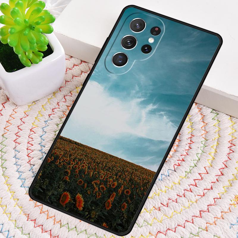 Mountains Air Balloon Silicone Phone Case For Samsung Galaxy Note 10 Pro S26 S25 S24 S23 S22 S21 Plus S25Ultra Capa Cover