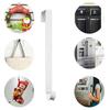 Black/White Wreath Hook Metal Wreath Door Hanger Adjustable Garland Hanger  Over the Door