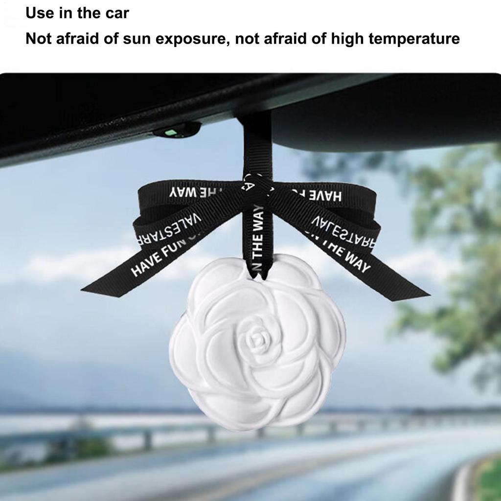 1/6pcs Car Pendant Long-Lasting Elegant Wardrobe Deodorizer Aromatherapy Plaster Wax Tablet Home Car Decoration Air Fresheners