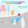 NEW Leak Proof Silicone Cover Reusable Elastic Sleeves Toiletry Covers Toiletries Protection