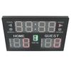 11 Position Basketball Scoreboard Battery Powered LED Digital Scoreboard for Multisports   Black