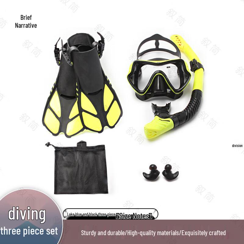 

Xujian Sports Diving Mask, Snorkel, and Fins Set