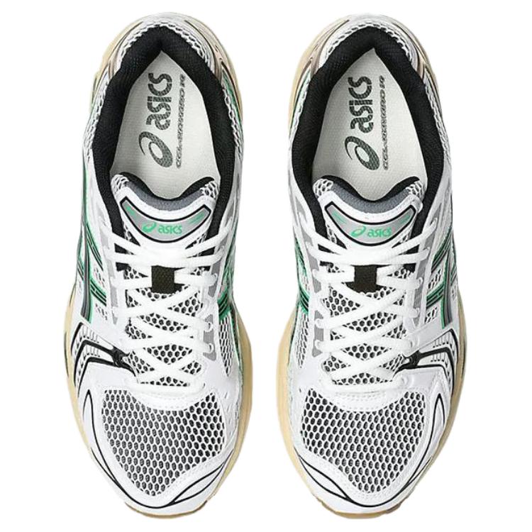 ASICS Gel Kayano 14 Casual Running Shoes Unisex White Green 1203A740-103