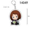 My Hero Academia Green Valley Bakugo ShingujiAll Might Rei Rikka New Cute Cartoon Pattern Decorative Pendant Acrylic Keychain