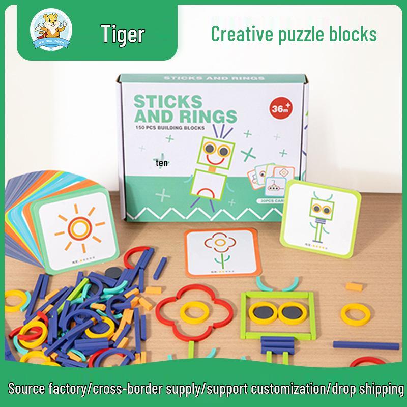 

Montessori Wooden Shape Puzzle for Kids Ages 3-6: Creative Educational Toy