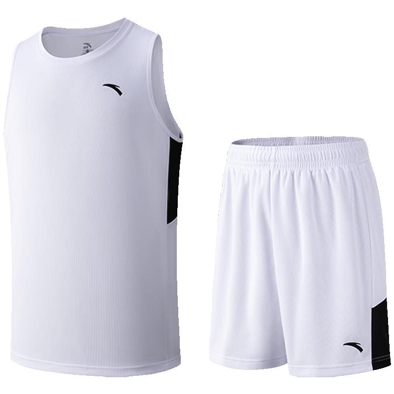 

Anta Men s Quick-Dry Basketball Vest and Shorts Set L