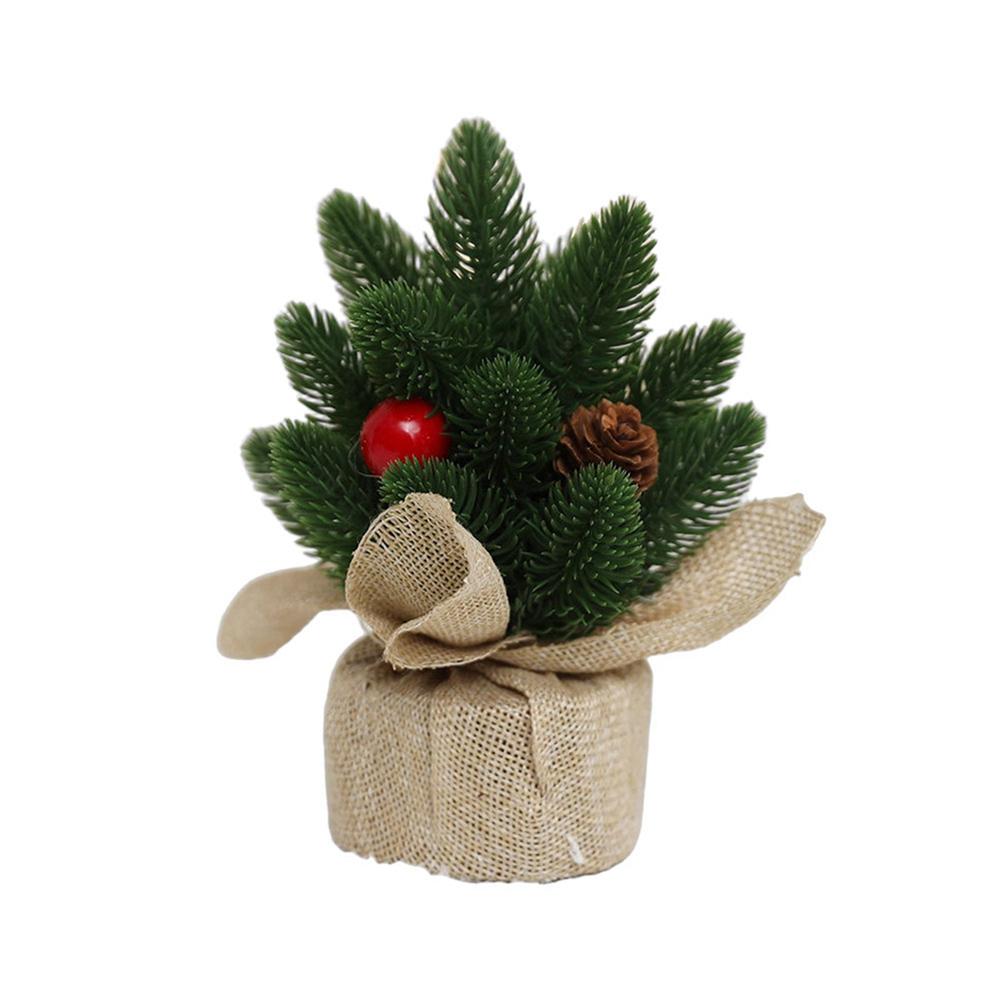 Simulated Miniature Pine Christmas Tree Home Decoration