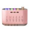 7 Colors LED Night Light Music Pickup Humidifier with 5 Nozzles Essential Oil Diffuser Cool Mist Humidifier for Home Office Yoga