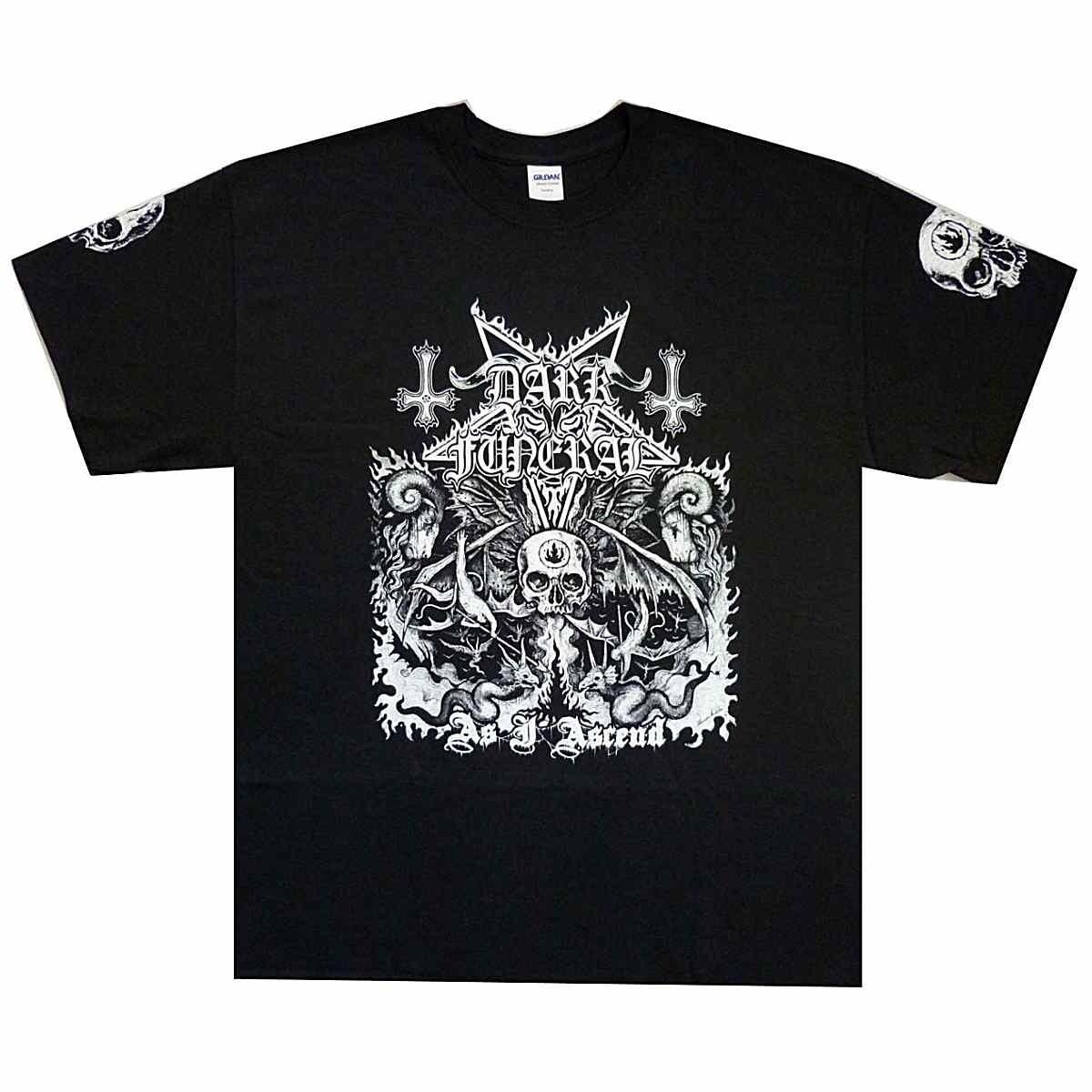 Dark Funeral As I Ascend Shirt S-XXL Black Metal Tshirt Officl Band T-Shirt L