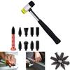 Professional Automotive Paintless Dent Removal Tools Door Dings Removal Crowbar Kit for Hail Damage Repair Rods Tools