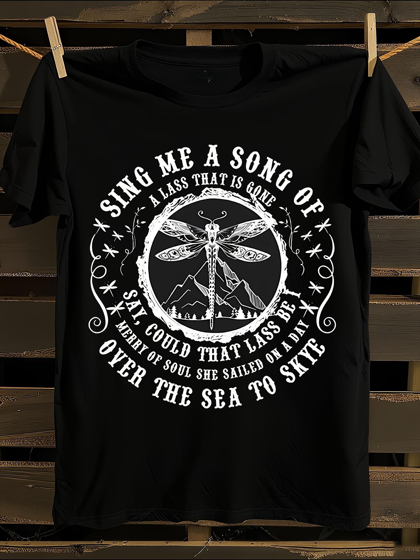 Outlander TV Show Inspired Sing Me a Song T-shirt M