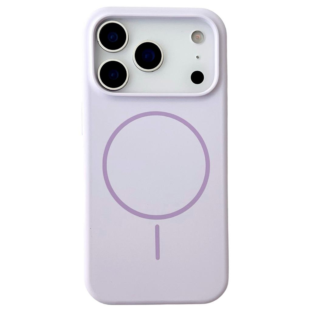 For iPhone 17 Pro Case Compatible with MagSafe Liquid Silicone Anti-Drop Phone Cover