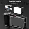 Cage Fit for DJI Action 5 4 3 Pro Action Camera Aluminum Alloy Anti Slip Camera Housing Frame Mount Case with Handle Grip