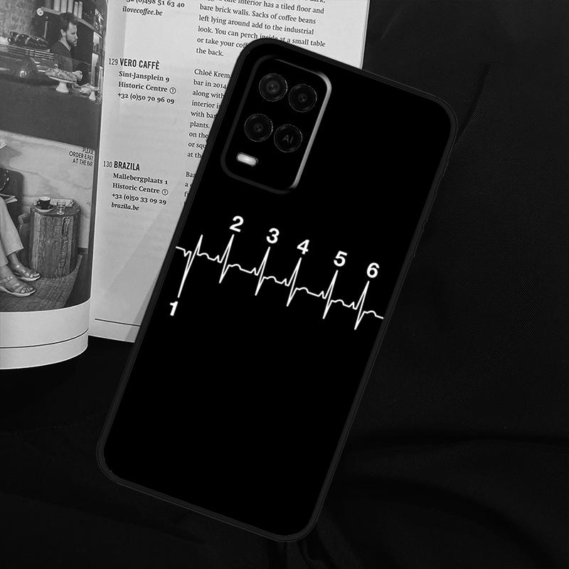 1N23456 Motorcycle For Oppo A74 A94 A54 A18 A38 A58 A78 A98 A40 A60 A80 A16 A76 A96 A15 A57S A17 A77 Phone Case