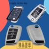TPU Carbon Fiber Car Remote Key Cover Case Shell Key Fob for Golf Passat GTI 7 Octavia Kodiaq Karoq Protector Holder
