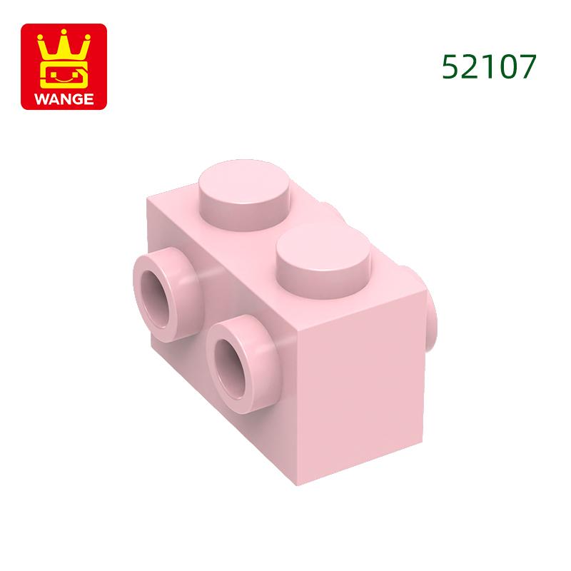 Non-Toxic 108Pcs/Lot 52107 Hole 2 Hole Block Moc Color Accessories Compatible With Brick Diy Children'S Educational Toy Assembly