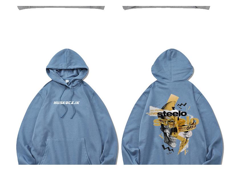 Kadın Düz Renk Kapüşonlu Sweatshirt - Sonbahar/Kış Pullover İşlemeli Tasarımlı