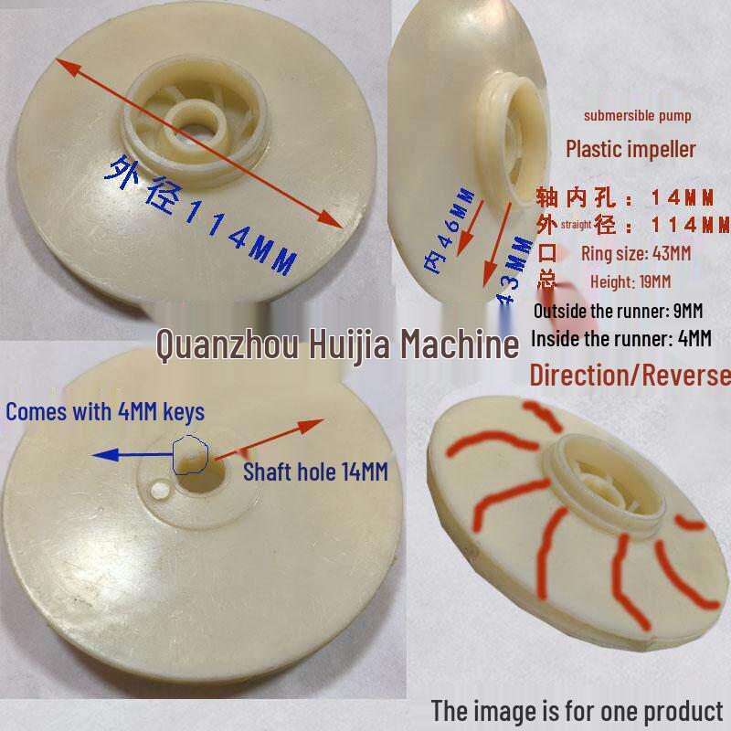 Acid/Alkali-Resistant Multi-Stage DC Water Pump with Plastic Impeller and Shaft