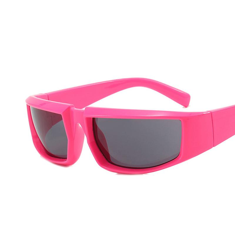 Latest arrival Rectangular Sunglasses for Female Male Retro nightclub Hip Hop Punk Sun Eyeglasses UV400 Trend Women unisex glasses