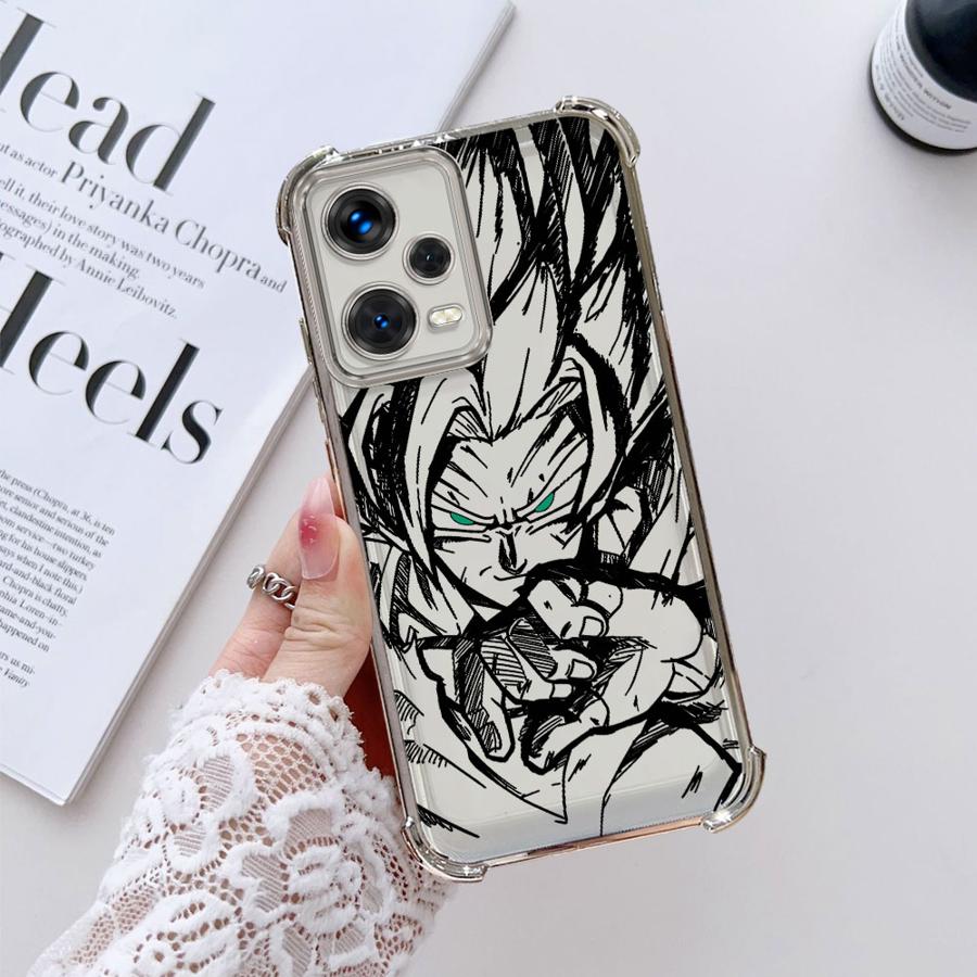 Dragon Ball Goku Vegeta Case for Xiaomi Redmi K80 Pro A3X A3 13C 14C K80 5G A5 Soft Phone Cover