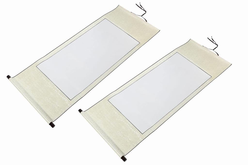 Leeres Hängerollen-Set Japanische Tusche Kalligraphie Zubehör [17.] 2, Malerei, Malerei,