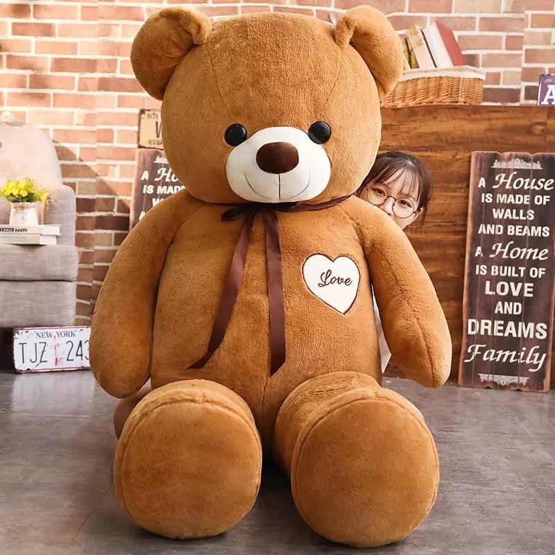 Oversized Teddy Bear Plush Toy Hug Bear American Big Bear Doll Large Cute Big Bear Valentine's Day Gift
