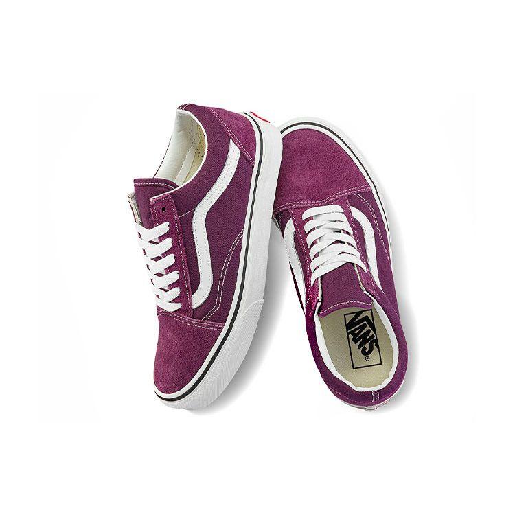 Vans Old Skool Low Top Skate Shoes Unisex Sneakers Dark-Purple VN0A5JMI8BS