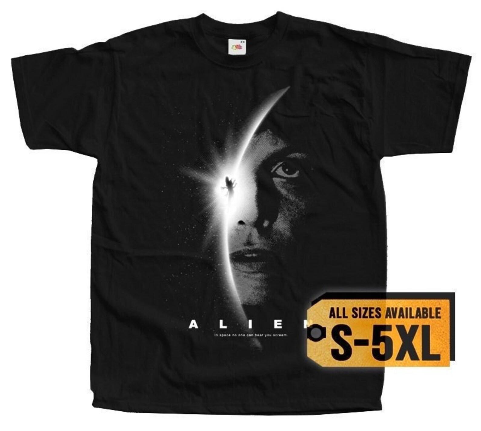 Alien V48 Poster Men T-Shirt all sizes S-5XL L