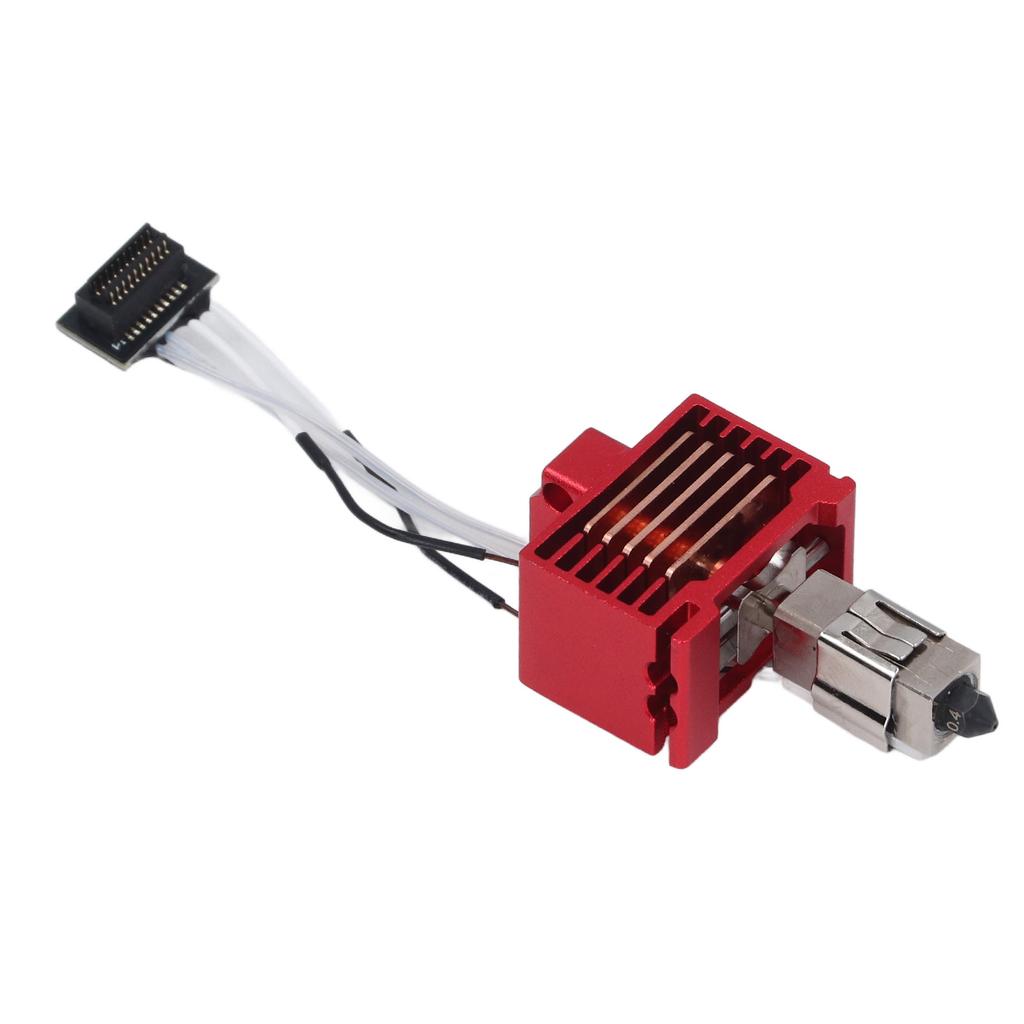 Hotend for TZ3.0 P1 Series 3D Printer Extruder Upgrade Hot End with Hardened Steel Nozzle Silicone