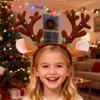 Christmas Headbands Reindeer Hair Accessories Funny Festival Headdress For Girls School Vacation Family Gathering Seasonal
