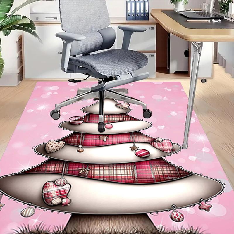 1PC Christmas tree Extra Large Non Slip Floor carpet, Office, family, Studio   Large Area Rug Indoor Rugs, Bold Statement Piece