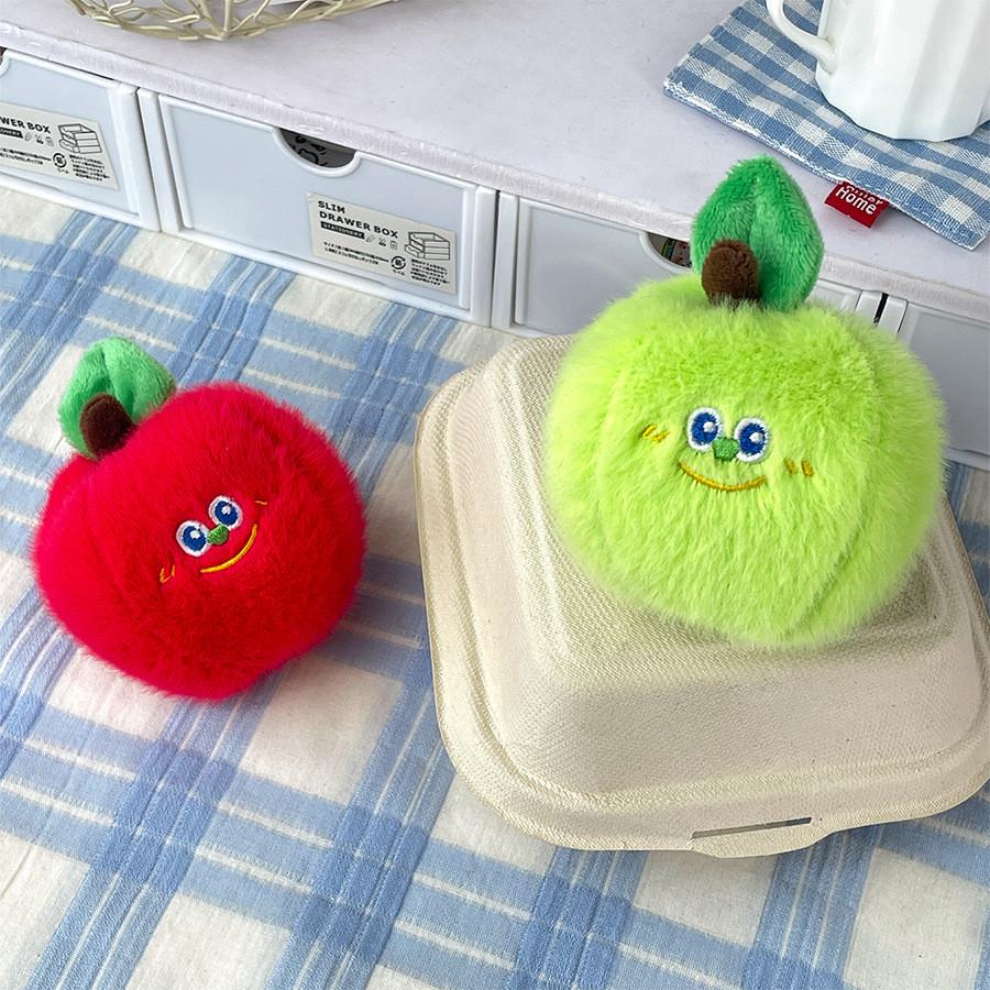 Fruit Plush Vegetable Toy Pineapple Durian Key Chain Pendant Decoration Gift