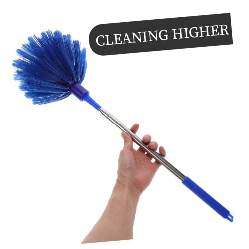 MUCKLILY Household Spider Web Cleaner, Flexible Design, Easily Cleans Hard-to-Reach Areas, Removes Spider Webs, Ultra-Fine Bristles, Easy To Clean, Ve