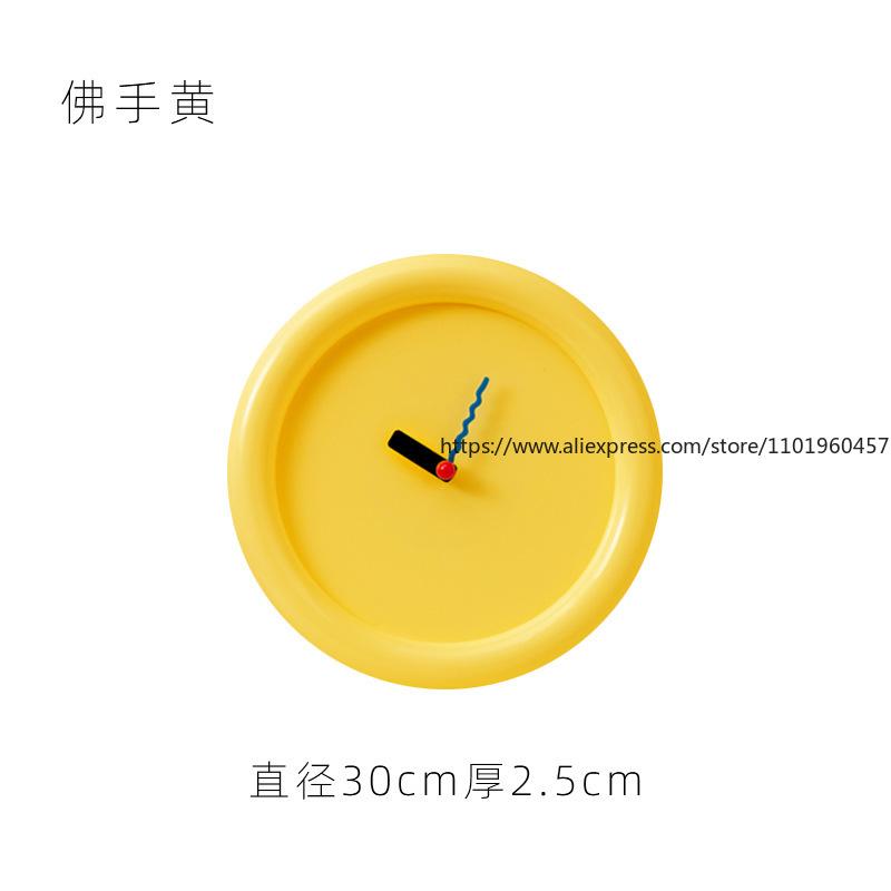 Clock Pendulum Desktop Ins Cream Style Bubble Clock Home Soft Decoration Desktop Silent Wall Clock