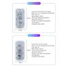 LED Car Mini Touch Light USB Charging Portable Auto Roof Ceiling Reading Night  Lamp Wireless Magnetic Decoration Ambinet Light