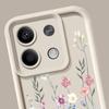 Color Flower Pattern Soft Matte Phone Case For Xiaomi 14T 13T Poco F6 X6 Pro Redmi Note 14 Pro 13 12 11 10 TPU Shockproof Lens Protection Bumper Cover