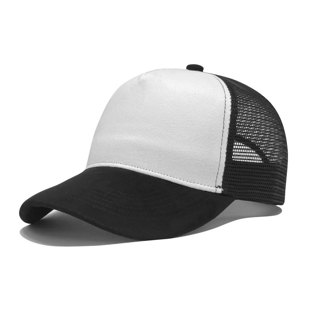 Baseball Cap Men Summer Breathable Mesh Sun Hat With Extended Brim For Casual Outdoor Use
