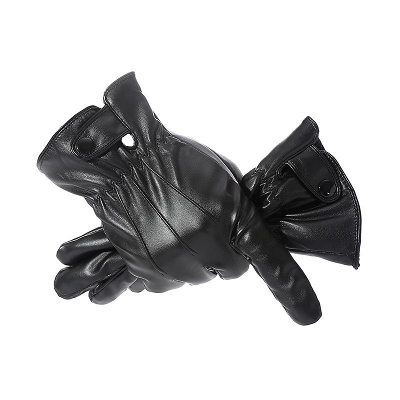 

Зимние теплые перчатки флис осень сенсорный экран нескользящие, ветрозащитные и водонепроницаемые для мотоцикла вождения и езды на открытом воздухе One size