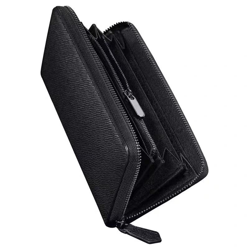 

Cross Pattern Long Men s Wallet Japanese Style Multifunctional Women s Handbag