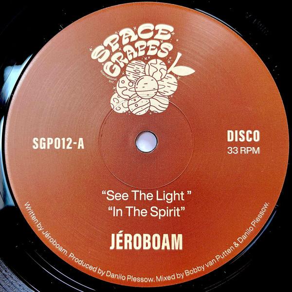 12inch Record JEROBOAM - See The Light SGP012 Space Grapes 2025 Netherland Soul/Funk