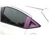 For Honda HR-V Vezel 2016- PET Sticker Rear Door Bowl Handle Cover Trim
