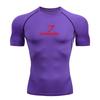 GYMSHARK Shark Short Sleeve Fitness T-shirt - Breathable, High Elasticity, Quick Dry.