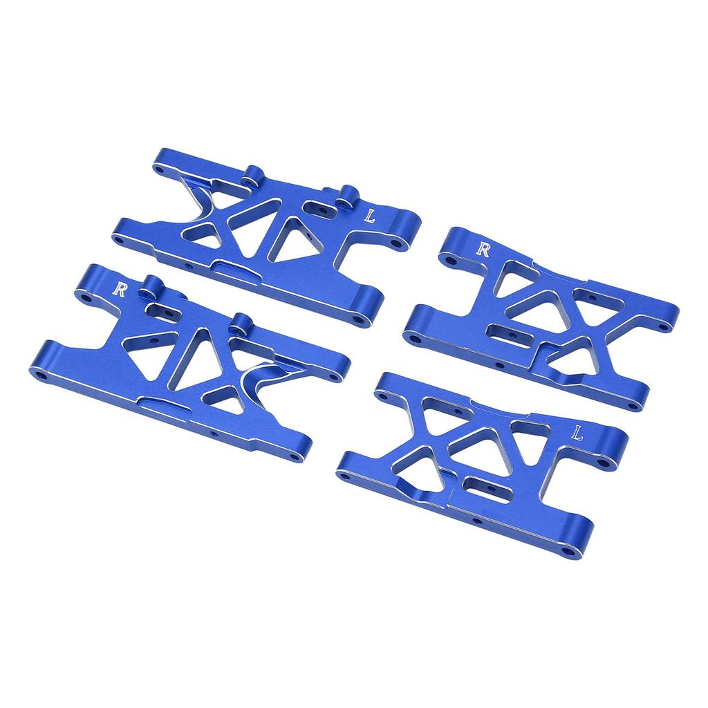 RC Front Rear Suspension Arms Set Professional Aluminium Alloy Front Rear Arms for Mojave 4X4 4S 1Celsius8 RC Car