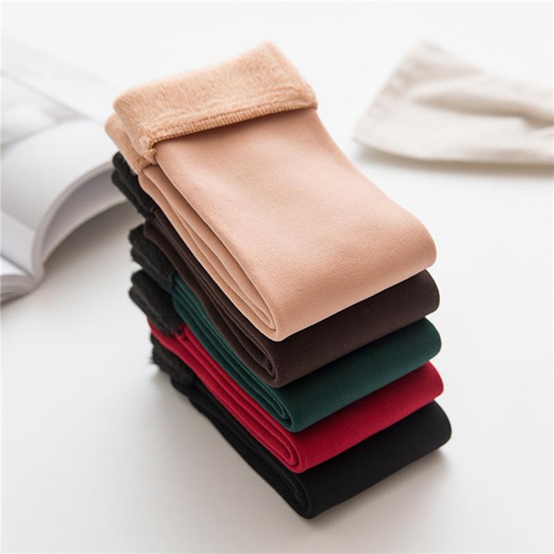 Buy Velvet Women's Crew Sock Solid Color Winter Thermal 1Pair Comfy